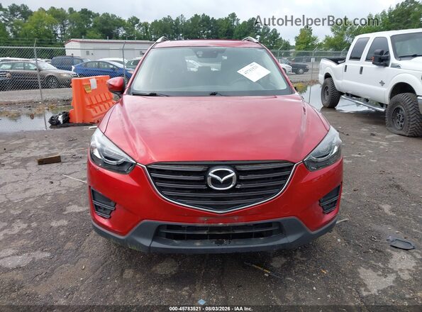 JM3KE2DY3G0670911 2016 MAZDA CX-5 Red Widok zestawu wskaźników