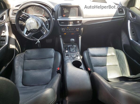 JM3KE2DY3G0804154 2016 MAZDA CX-5 Black Առջևի վահանակի տեսք