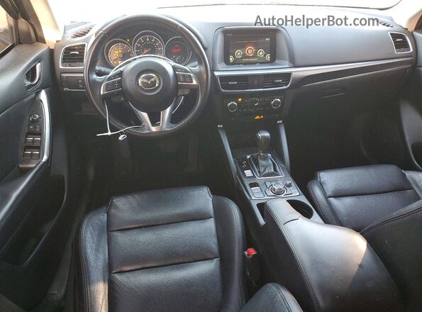 JM3KE2DY3G0861552 2016 MAZDA CX-5 Green Vista del salpicadero