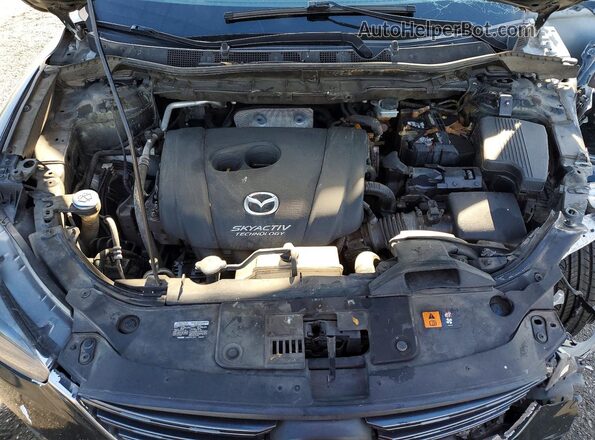 JM3KE2DY3G0861552 2016 MAZDA CX-5 Green Vista del compartimento del motor