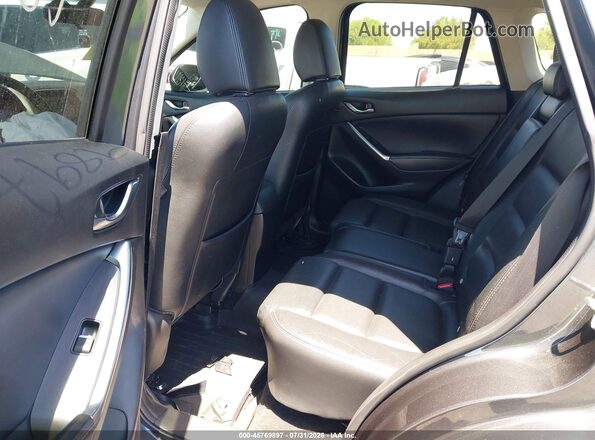 JM3KE2DY3G0908711 2016 MAZDA CX-5 Gray Vista de la etiqueta del VIN