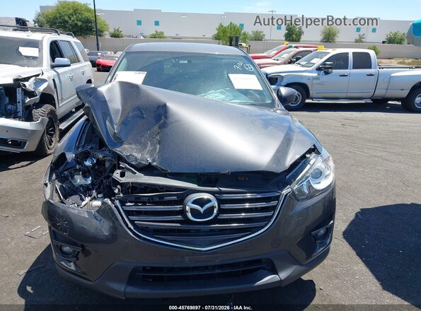 JM3KE2DY3G0908711 2016 MAZDA CX-5 Gray Vista del cuadro de instrumentos