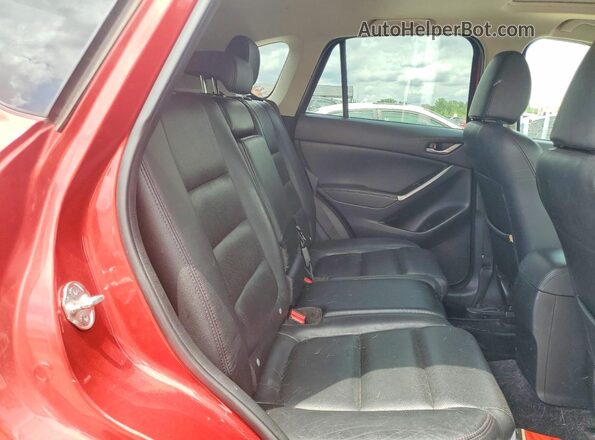 JM3KE2DY4G0675051 2016 MAZDA CX-5 Red Вид задніх сидінь