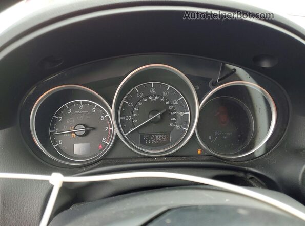 JM3KE2DY4G0675051 2016 MAZDA CX-5 Red Вид щитка приладів