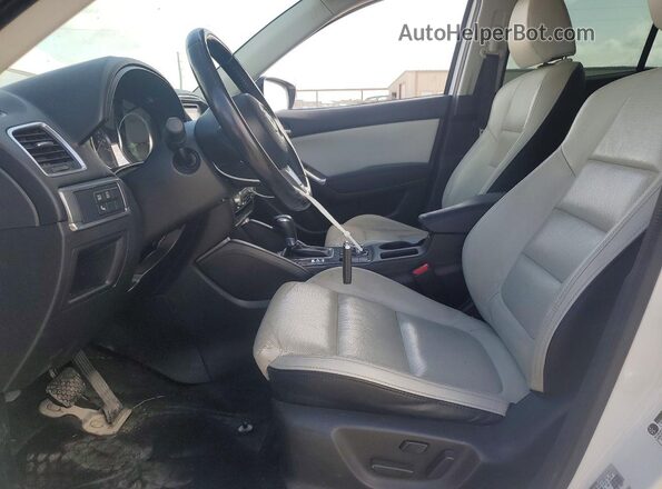JM3KE2DY4G0719274 2016 MAZDA CX-5 White Vista interior delantera