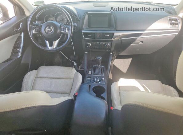 JM3KE2DY4G0719274 2016 MAZDA CX-5 White Vista del salpicadero