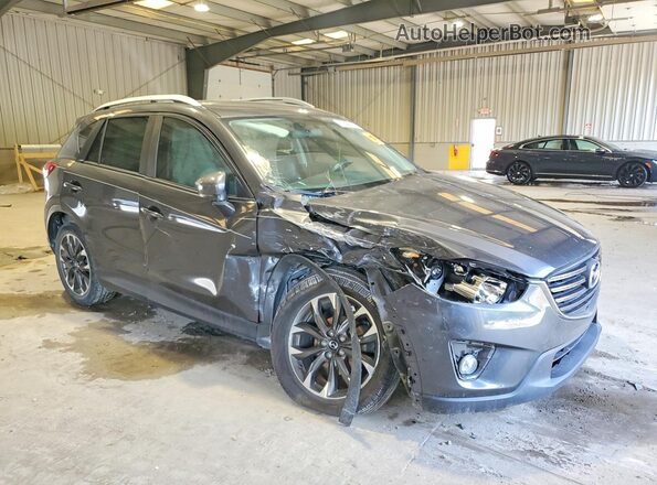JM3KE2DY4G0868929 2016 MAZDA CX-5 Gray Առջևի աջ