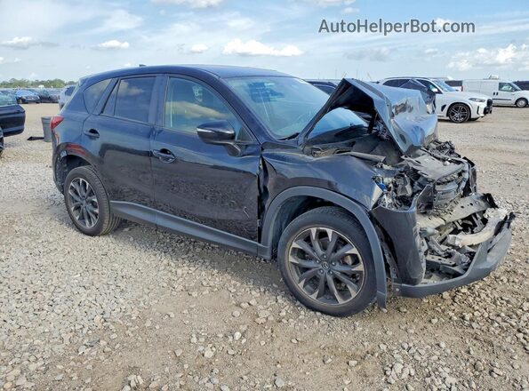 JM3KE2DY5G0708932 2016 MAZDA CX-5 Черный Передняя правая четверть