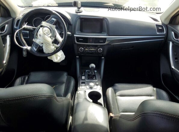 JM3KE2DY5G0708932 2016 MAZDA CX-5 Черный Вид панели приборов