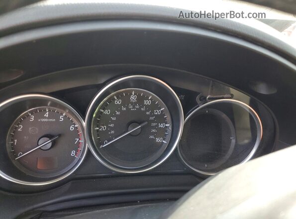 JM3KE2DY5G0708932 2016 MAZDA CX-5 Черный Вид щитка приборов