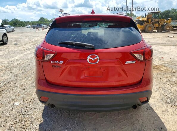 JM3KE2DY6G0620438 2016 MAZDA CX-5 Red უკანა ხედი