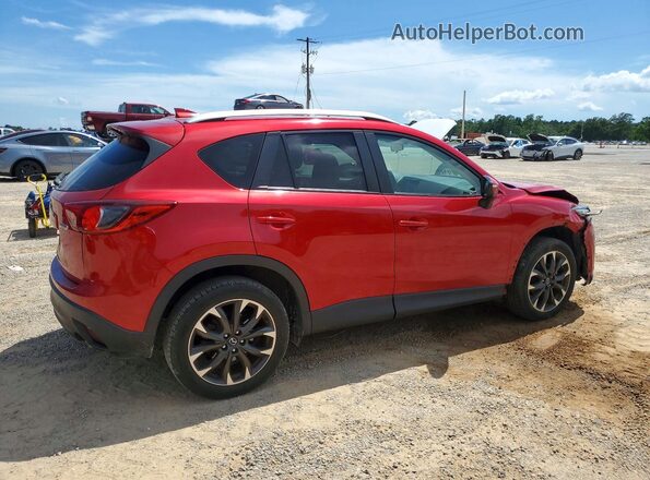 JM3KE2DY6G0620438 2016 MAZDA CX-5 Red უკანა მარჯვენა