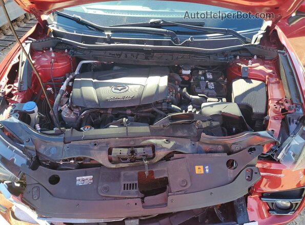 JM3KE2DY6G0620438 2016 MAZDA CX-5 Red უკანა სალონის ხედი