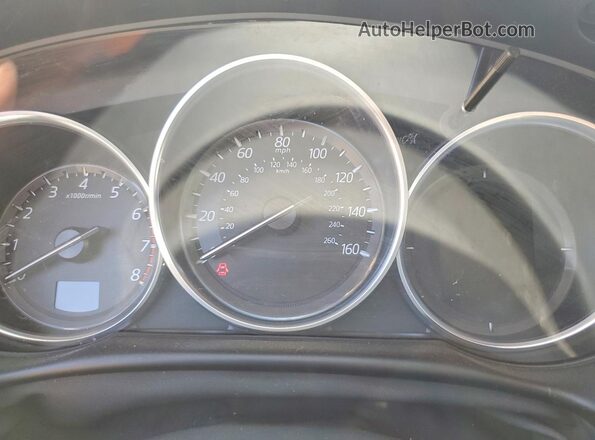 JM3KE2DY6G0620438 2016 MAZDA CX-5 Red ხელსაწყოთა პანელის ხედი