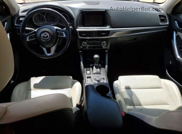 JM3KE2DY6G0620438 2016 MAZDA CX-5 Red წინა პანელის ხედი