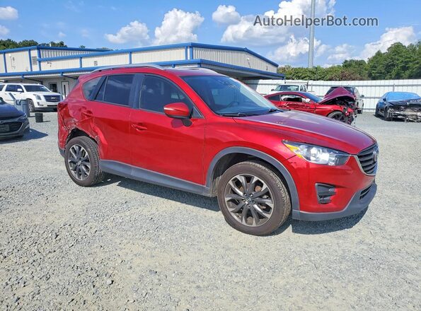 JM3KE2DY6G0730891 2016 MAZDA CX-5 Red Передня права чверть