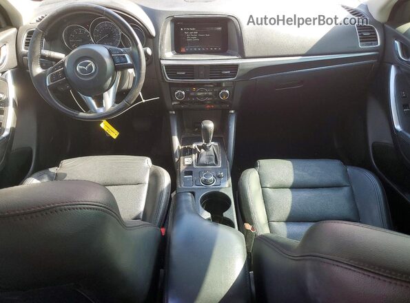 JM3KE2DY6G0730891 2016 MAZDA CX-5 Red Вид панелі приладів