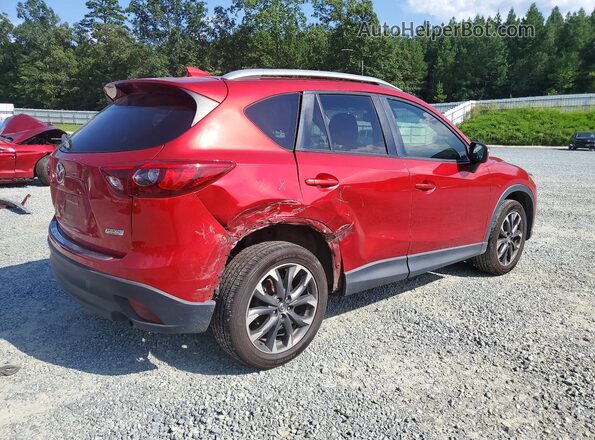 JM3KE2DY6G0730891 2016 MAZDA CX-5 Red Задня права чверть