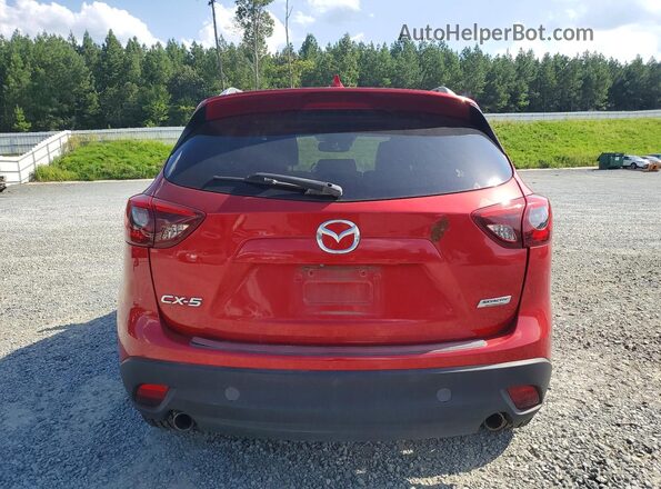 JM3KE2DY6G0730891 2016 MAZDA CX-5 Red Вид ззаду