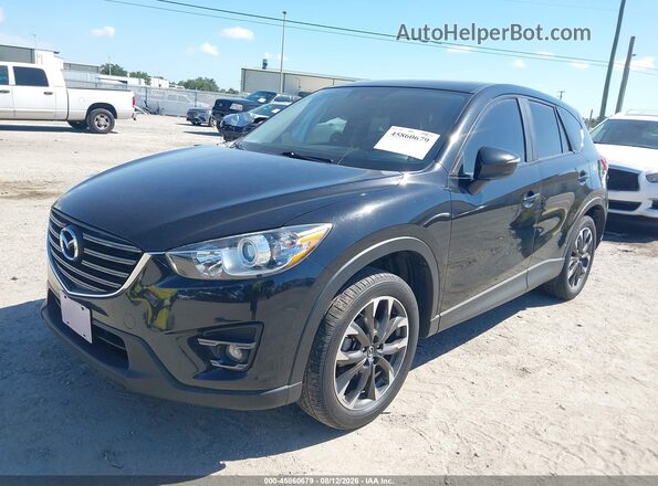 JM3KE2DY6G0883870 2016 MAZDA CX-5 Black წინა მარცხენა ხედი სამი მეოთხედიდან
