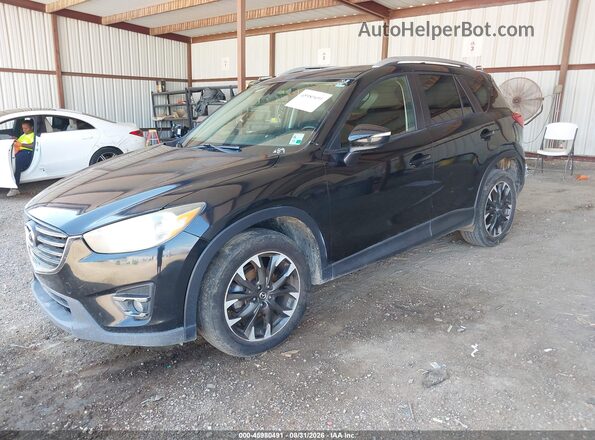 JM3KE2DY7G0728972 2016 MAZDA CX-5 Black Vista tres cuartos delantera izquierda