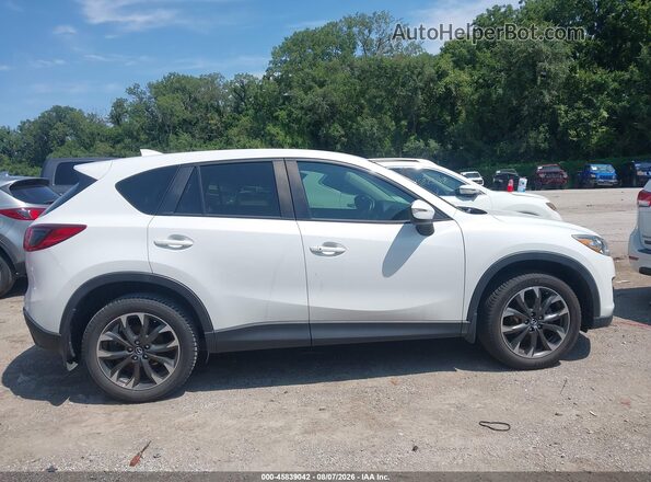 JM3KE2DY8G0639153 2016 MAZDA CX-5 White Սալոնի հետևի տեսք