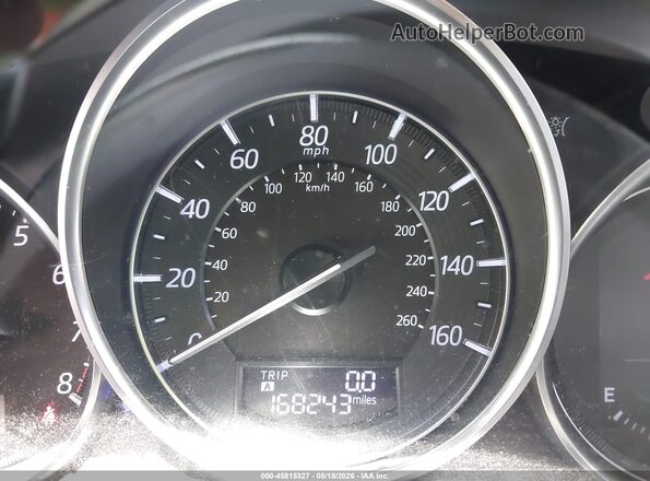 JM3KE2DY8G0713686 2016 MAZDA CX-5 Gray უკანა სავარძლების ხედი