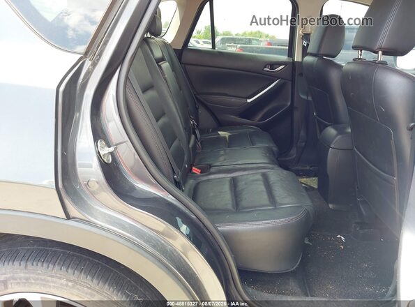 JM3KE2DY8G0713686 2016 MAZDA CX-5 Gray VIN კოდის სტიკერის ხედი
