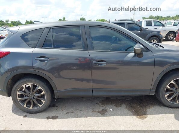 JM3KE2DY8G0713686 2016 MAZDA CX-5 Gray უკანა სალონის ხედი
