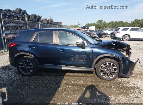 JM3KE2DY8G0769417 2016 MAZDA CX-5 Dark Blue Вид задньої частини салону