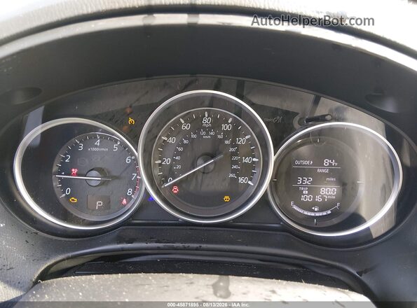 JM3KE2DY8G0769417 2016 MAZDA CX-5 Dark Blue Вид задніх сидінь