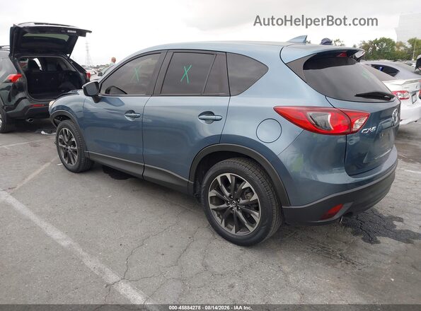 JM3KE2DY8G0818213 2016 MAZDA CX-5 Blue Tył lewy
