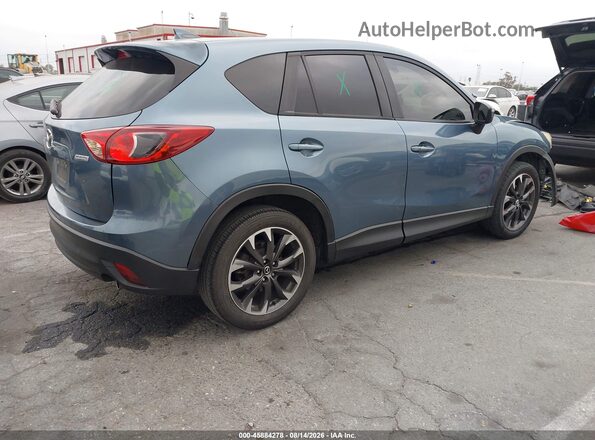 JM3KE2DY8G0818213 2016 MAZDA CX-5 Blue Tył prawy