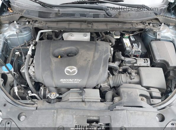 JM3KE2DY8G0818213 2016 MAZDA CX-5 Blue Widok z tyłu