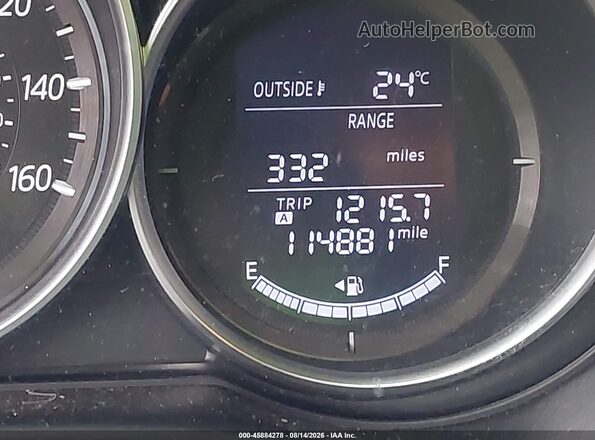 JM3KE2DY8G0818213 2016 MAZDA CX-5 Blue 