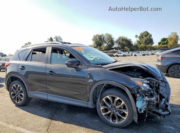JM3KE2DY9G0673411 2016 MAZDA CX-5 Черный Передняя правая четверть