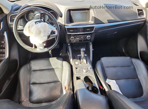 JM3KE2DY9G0673411 2016 MAZDA CX-5 Черный Вид панели приборов