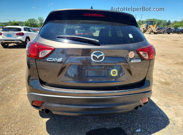 JM3KE2DY9G0846487 2016 MAZDA CX-5 Gray უკანა ხედი