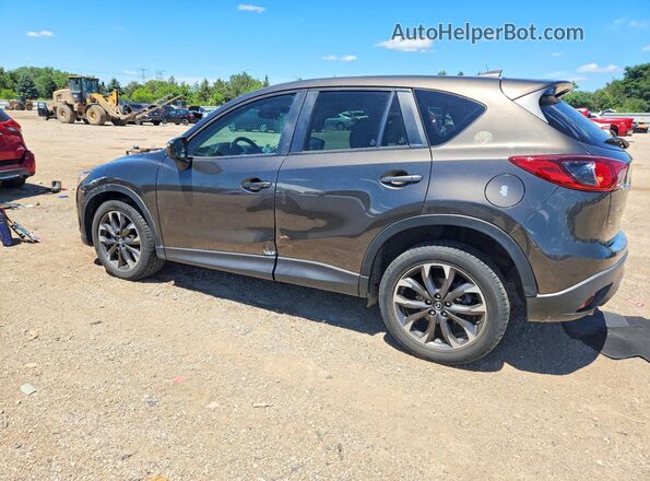 JM3KE2DY9G0846487 2016 MAZDA CX-5 Gray უკანა მარცხენა