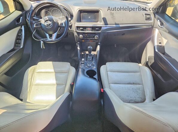 JM3KE2DY9G0846487 2016 MAZDA CX-5 Gray წინა პანელის ხედი
