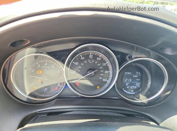 JM3KE2DY9G0846487 2016 MAZDA CX-5 Gray ხელსაწყოთა პანელის ხედი