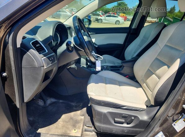 JM3KE2DY9G0846487 2016 MAZDA CX-5 Gray წინა სალონის ხედი