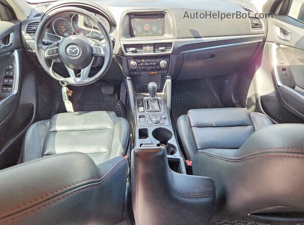 JM3KE2DY9G0859157 2016 MAZDA CX-5 White Vista del salpicadero