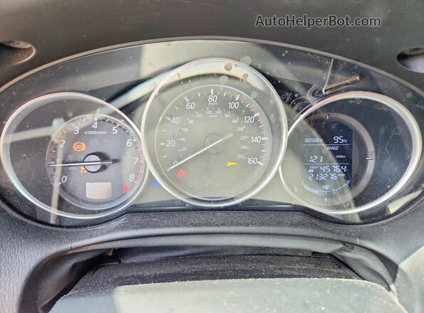 JM3KE2DY9G0859157 2016 MAZDA CX-5 White Vista del cuadro de instrumentos