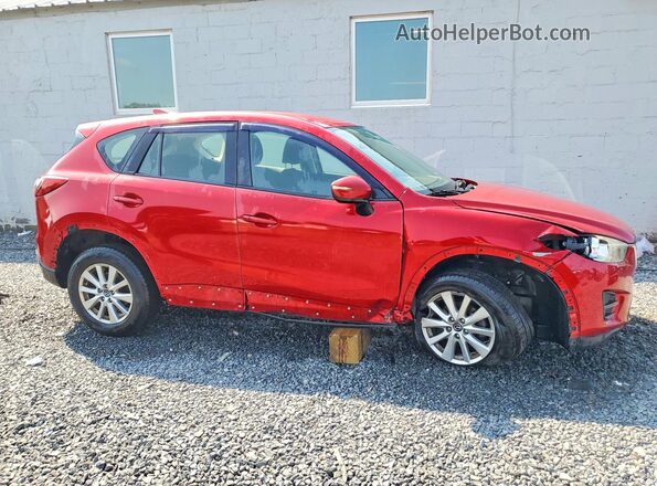 JM3KE4BY0G0793533 2016 MAZDA CX-5 Red Przód prawy