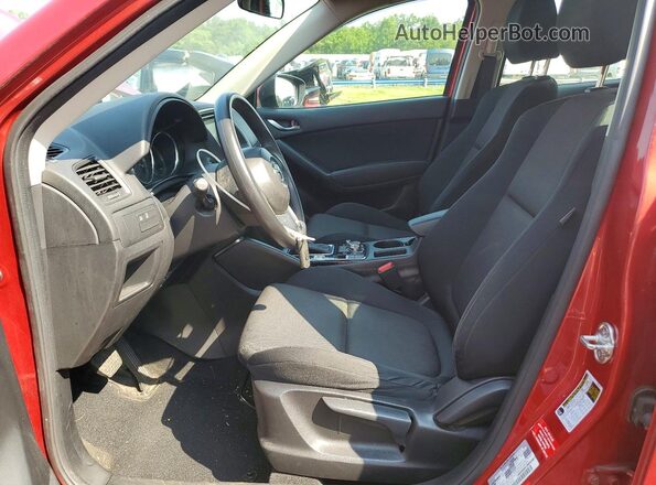 JM3KE4BY0G0793533 2016 MAZDA CX-5 Red Widok wnętrza z przodu