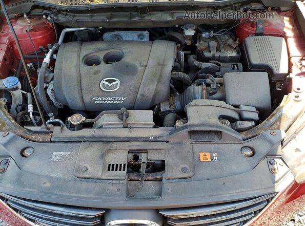 JM3KE4BY0G0793533 2016 MAZDA CX-5 Red Widok komory silnika