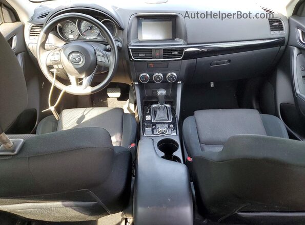 JM3KE4BY0G0793533 2016 MAZDA CX-5 Red Widok deski rozdzielczej