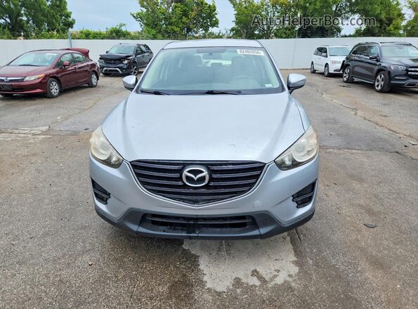 JM3KE4BY4G0613051 2016 MAZDA CX-5 Gray Widok z przodu