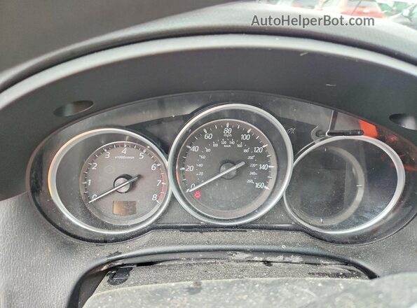 JM3KE4BY4G0613051 2016 MAZDA CX-5 Gray Widok zestawu wskaźników